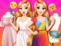 खेल Princesses Outfit Coloring