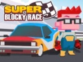 खेल Super Blocky Race