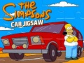 खेल The Simpsons Car Jigsaw