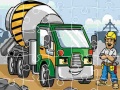 खेल Construction Trucks Jigsaw