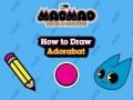 ಗೇಮ್ Mao Mao Heroes of Pure Heart How to Draw Adorabat