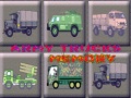 ગેમ Army Trucks Memory