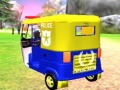 ગેમ Police Auto Rickshaw Drive