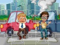 खेल Crash Car Jigsaw