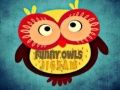 खेल Funny Owls Jigsaw