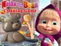 खेल Masha And The Bear Cleaning Game