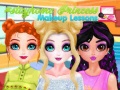 खेल Stayhome Princess Makeup Lessons