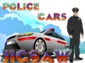 ગેમ Police cars jigsaw