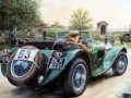 खेल Painting Vintage Cars Jigsaw Puzzle