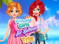 ಗೇಮ್ Princess Girls Air Balloon Trip