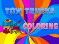 खेल Tow Trucks Coloring
