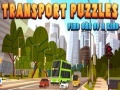 ગેમ Transport Puzzles find one of a kind