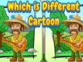 ગેમ Which Is Different Cartoon