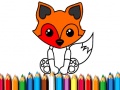 ગેમ Fox Coloring Book