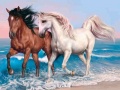 खेल Animals Jigsaw Puzzle Horses