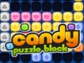 खेल Candy Puzzle Block