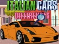 ગેમ Italian Cars Differences