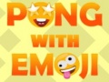खेल Pong With Emoji