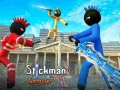 खेल Stickman Police vs Gangsters Street Fight