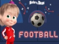 ગેમ Masha and the Bear Football