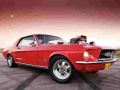 खेल Classic Muscle Cars Jigsaw Puzzle 2