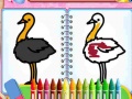 खेल Coloring Birds Game