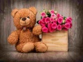 खेल Cute Teddy Bears Puzzle