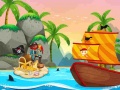 खेल Pirate Travel Coloring