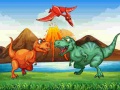 ಗೇಮ್ Colorful Dinosaurs Match 3