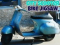 खेल City Scooter Bike Jigsaw