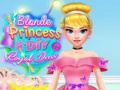खेल Blonde Princess #DIY Royal Dress
