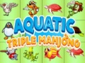 खेल Aquatic triple mahjong