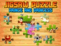 खेल Prince and Princess Jigsaw Puzzle