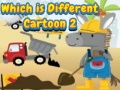 ગેમ Which Is Different Cartoon 2