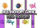 खेल Kids Memory Game Fish Memory