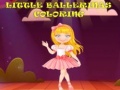 खेल Little Ballerinas Coloring