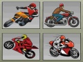 खेल Racing Motorcycles Memory