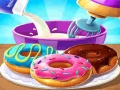 खेल Sweet Donut Maker Bakery
