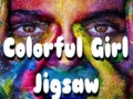 खेल Colorful Girl Jigsaw