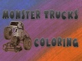 खेल Monster Trucks Coloring
