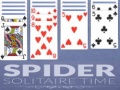 ગેમ Spider Solitaire Time
