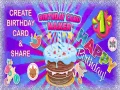 खेल Birthday Card Maker