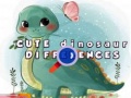 खेल Cute Dinosaur Differences