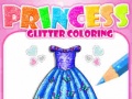 खेल Princess Glitter Coloring