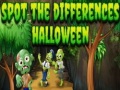 ગેમ Spot the differences halloween
