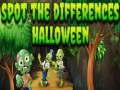 खेल Spot the differences halloween