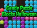 खेल Candy Puzzle Blocks Halloween