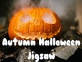 खेल Autumn Halloween Jigsaw