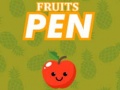 खेल Fruits Pen