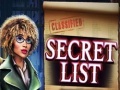 खेल Secret List